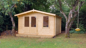 Timber Finlandia 28mm Garden Summer House Log Cabin